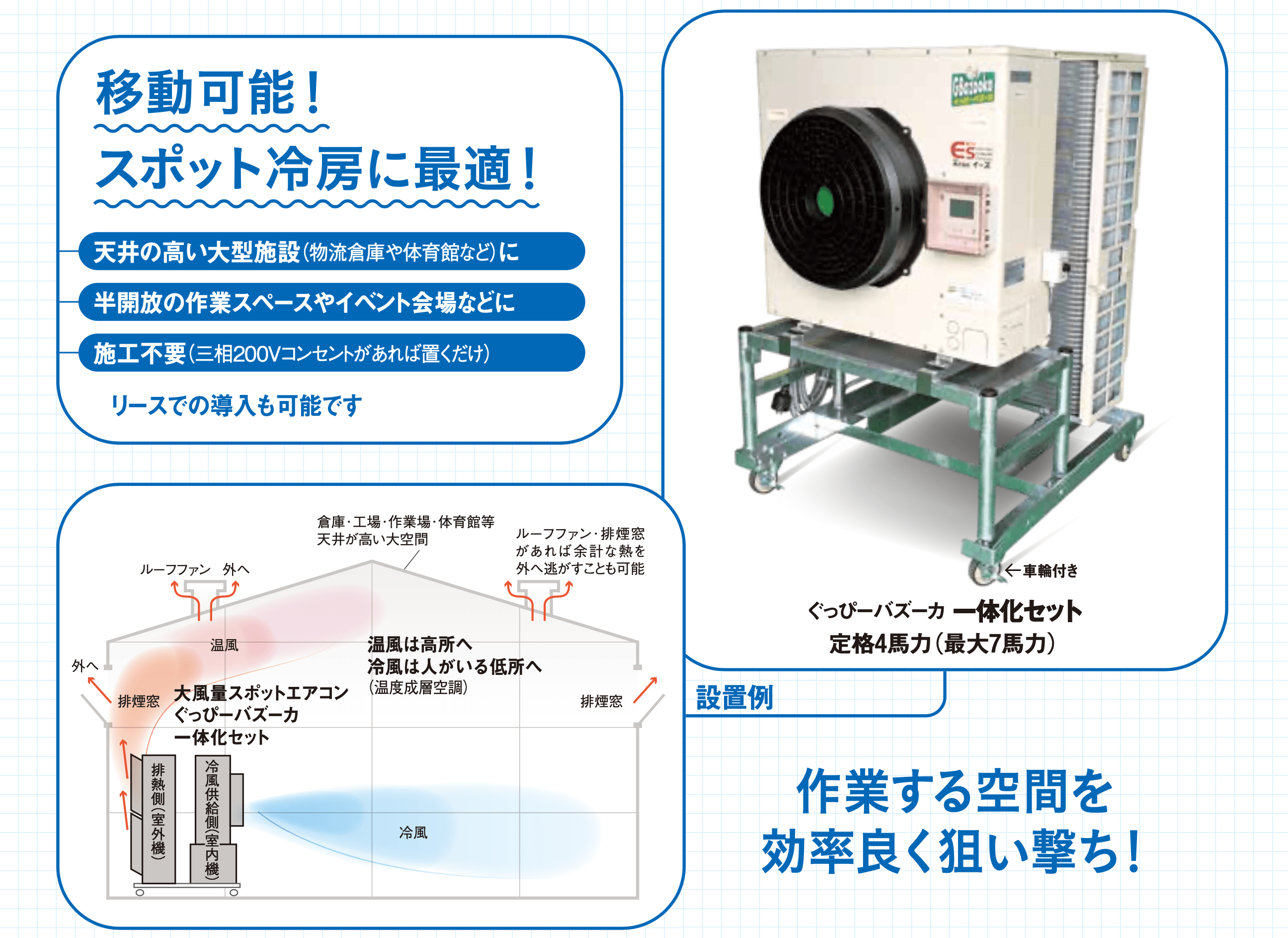 スポットバズーカ | Q-tecno